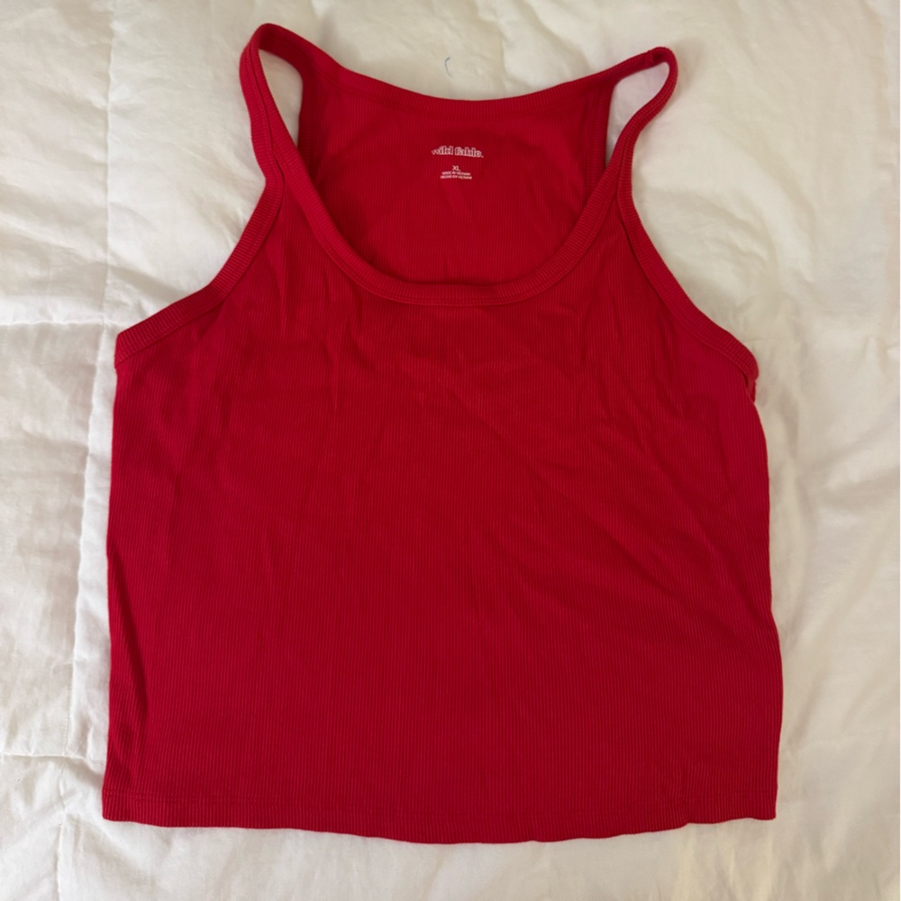 Wild Fable Vibrant Red Tank Top